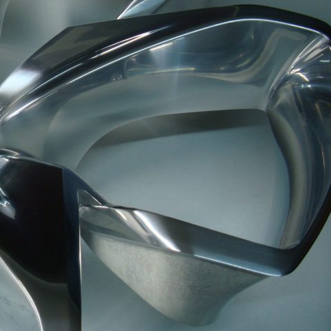Detailed view on polished surface