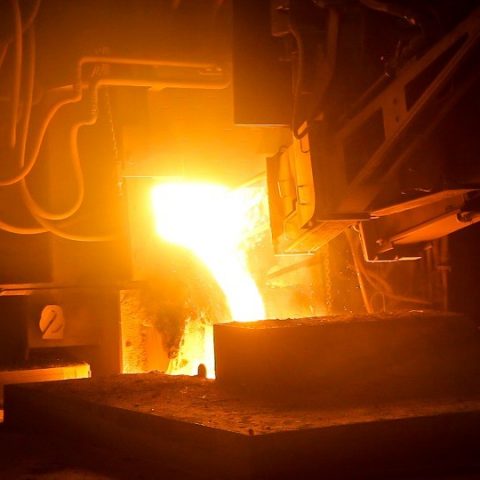 Industrial steel production